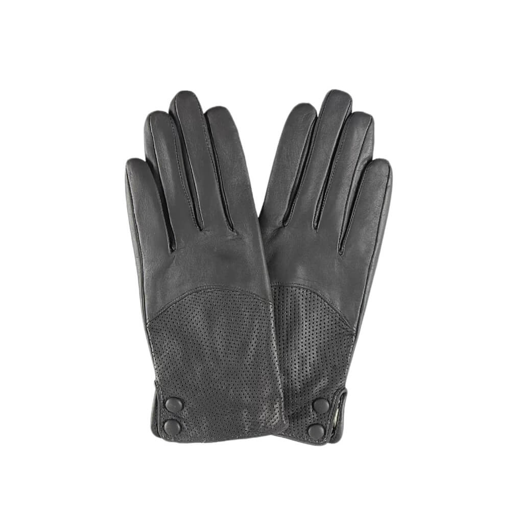 Women’s Sheepskin Driving Gloves – Lightweight & Breathable with Perforated Back