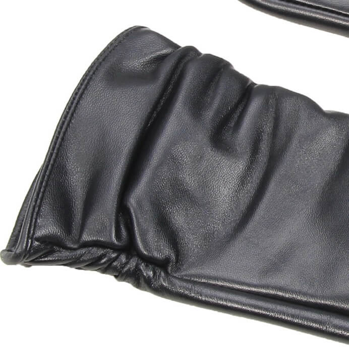 Women’s Long Lambskin Driving Gloves – 11-Inch, Silk Lining