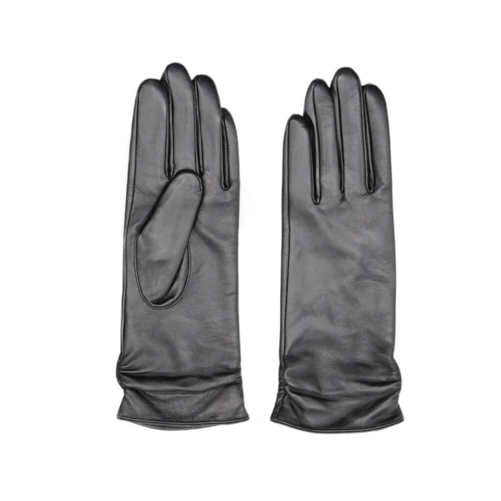 Women’s Long Lambskin Driving Gloves – 11-Inch, Silk Lining