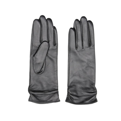 Women’s Long Lambskin Driving Gloves – 11-Inch, Silk Lining