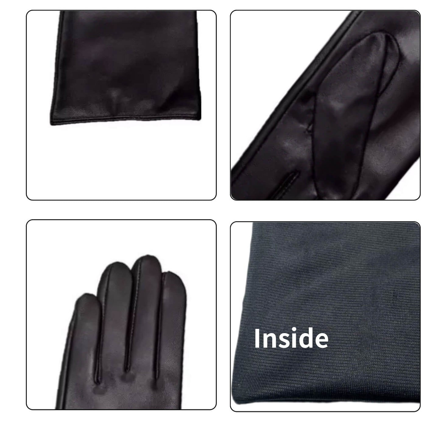 Women’s Sheepskin Driving Gloves – 18-Inch Long Cuff, Silk Lining - Brown